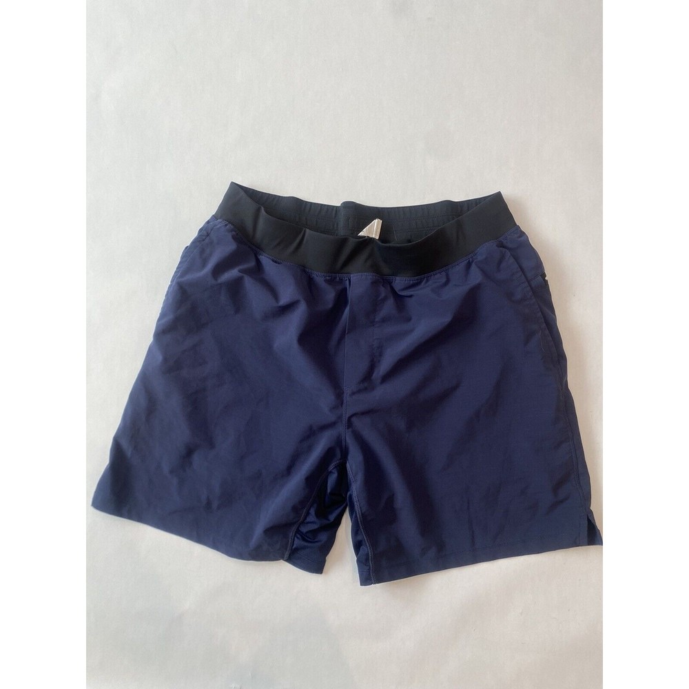 Men's Fabletics The Franchise Shorts 6” Sz XL LINED Blue  Stretchy S02043506